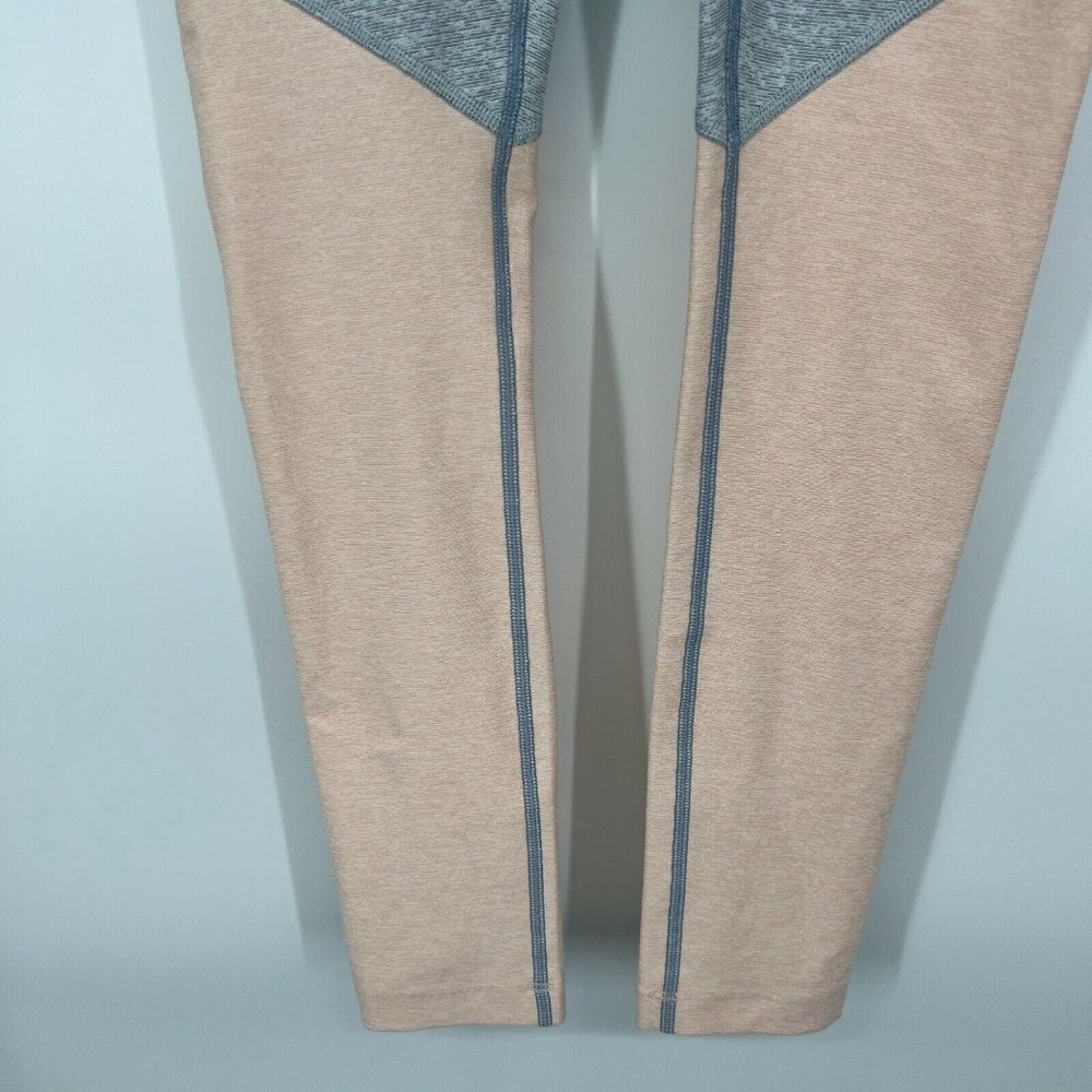 Outdoor Voices Springs 7/8 Leggings Blue Gray Pink Colorblock - Picture 7 of 10